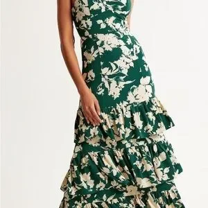 green maxi formal dress WEDTREND Women Sparkly Dark Green Prom Dress Mermaid V Neck Long Sequins Formal  Dress